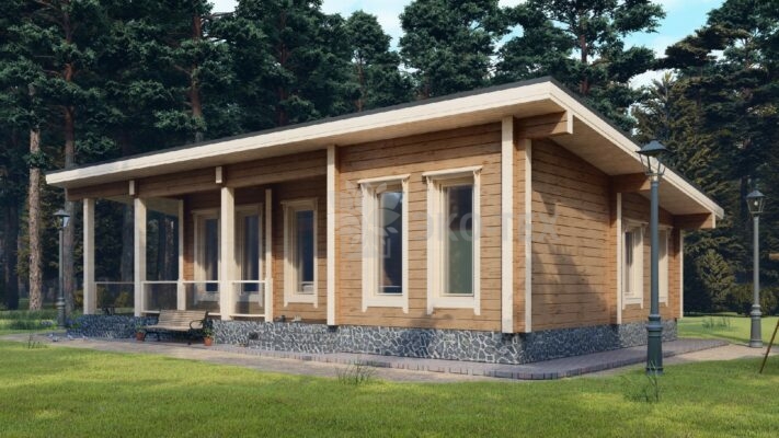 Проект дома Вельс клееный брус