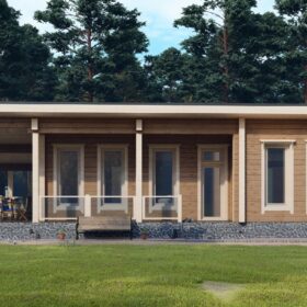 Проект дома Вельс клееный брус