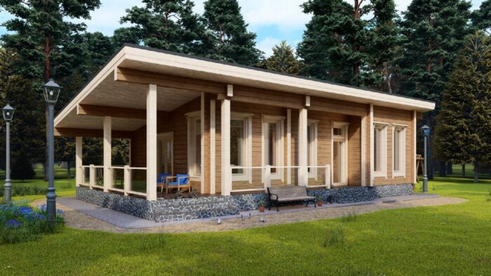 Дом клееный брус Вельс