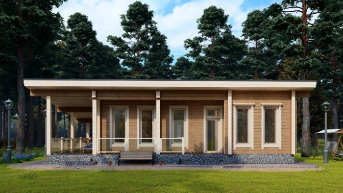 Дом клееный брус Вельс