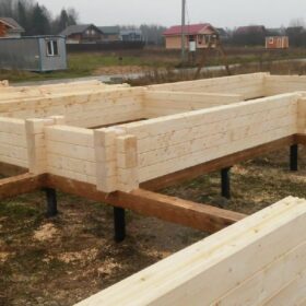 Эко-тех Этапы строительства дома "Атлантик"