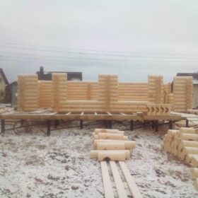 Эко-тех Этапы строительства дома "Пушкино"