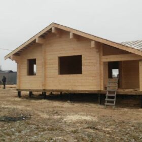 Эко-тех Этапы строительства дома "Атлантик"