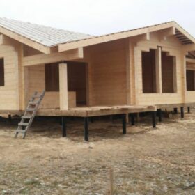 Эко-тех Этапы строительства дома "Атлантик"