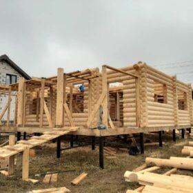 Эко-тех Этапы строительства дома "Пушкино"