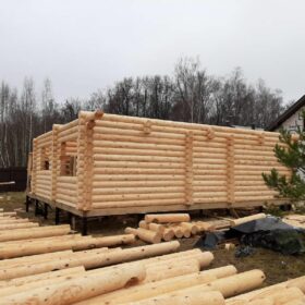 Эко-тех Этапы строительства дома "Пушкино"