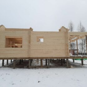 Эко-тех Этапы строительства дома "Синдика"