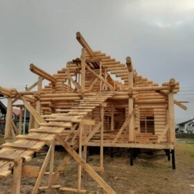 Эко-тех Этапы строительства дома "Пушкино"