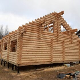 Эко-тех Этапы строительства дома "Пушкино"