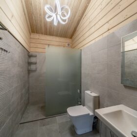 Эко-тех индивидуальный проект бани, строительство и отделка фото