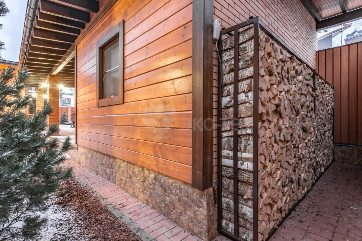 Эко-тех индивидуальный проект дома и бани