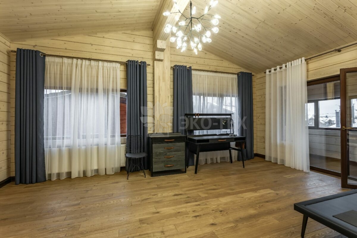 Эко-тех индивидуальный проект дома и бани