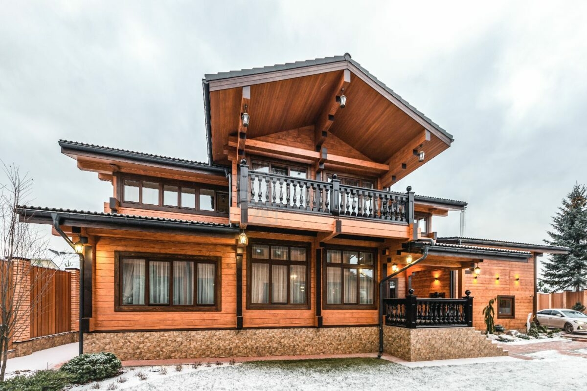 Эко-тех индивидуальный проект дома и бани