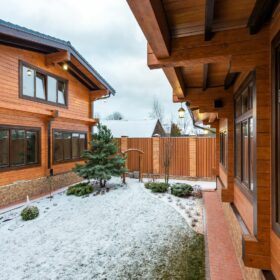 Эко-тех индивидуальный проект дома и бани