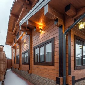 Эко-тех индивидуальный проект дома и бани