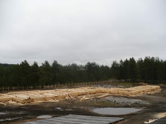 История Эко-тех самый большой в мире дом ручной рубки