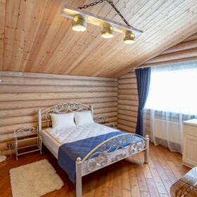 Эко-тех дом Талдом ,оцилиндрованное бревно, строительство и отделка фото