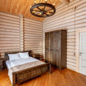 Эко-тех дом Талдом ,оцилиндрованное бревно, строительство и отделка фото