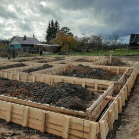 Эко-тех Этапы строительства дома "Беловежская пуща"