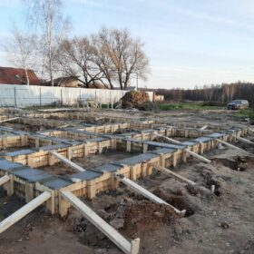 Эко-тех Этапы строительства дома "Беловежская пуща"