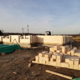 Эко-тех Этапы строительства дома "Беловежская пуща"