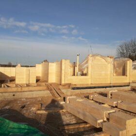 Эко-тех Этапы строительства дома "Беловежская пуща"