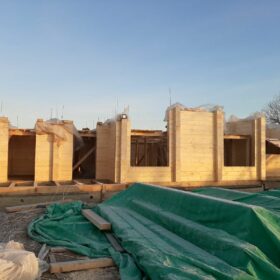 Эко-тех Этапы строительства дома "Беловежская пуща"