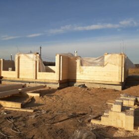 Эко-тех Этапы строительства дома "Беловежская пуща"