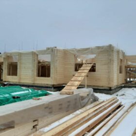 Эко-тех Этапы строительства дома "Беловежская пуща"