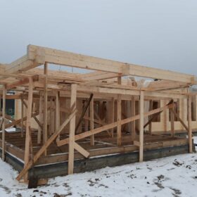 Эко-тех Этапы строительства дома "Беловежская пуща"