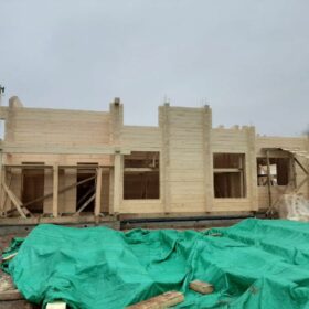 Эко-тех Этапы строительства дома "Беловежская пуща"