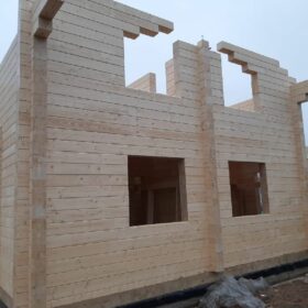 Эко-тех Этапы строительства дома "Беловежская пуща"