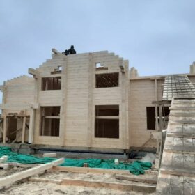 Эко-тех Этапы строительства дома "Беловежская пуща"