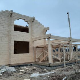 Эко-тех Этапы строительства дома "Беловежская пуща"