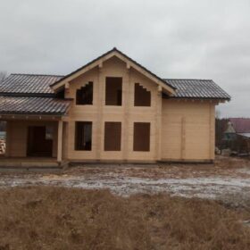 Эко-тех Этапы строительства дома "Беловежская пуща"