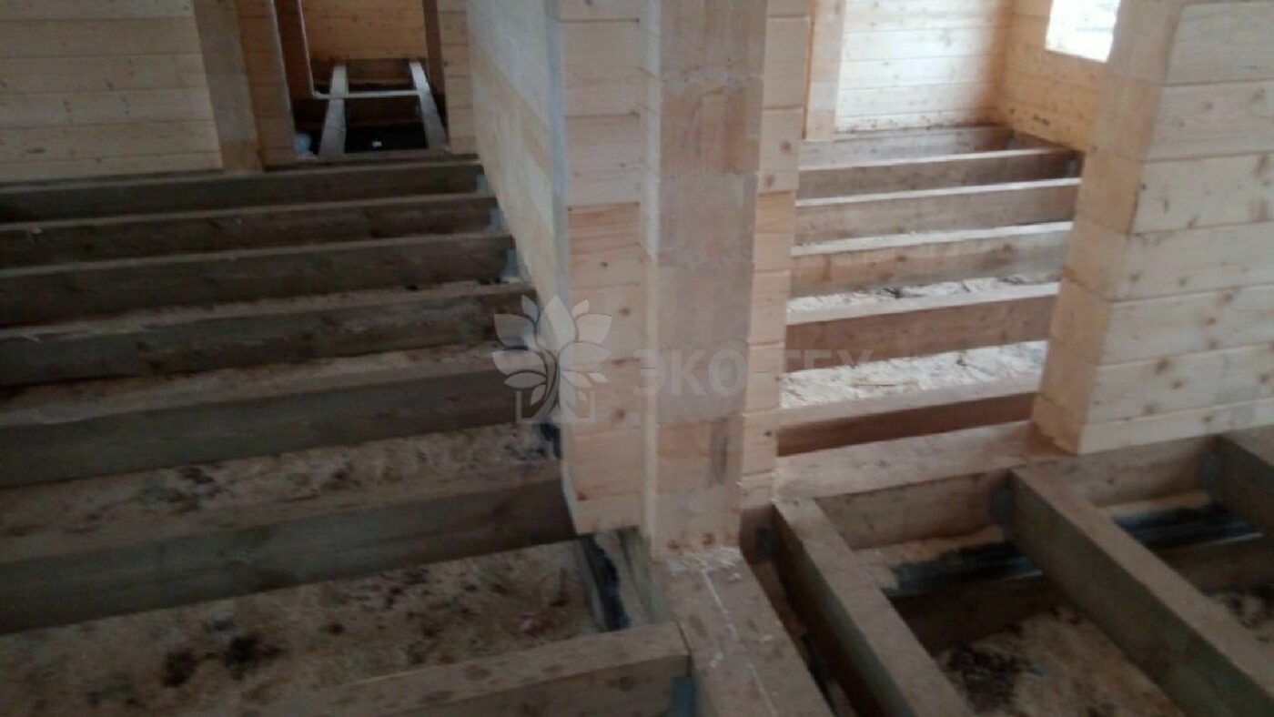 Эко-тех Этапы строительства дома "Беловежская пуща"