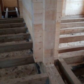 Эко-тех Этапы строительства дома "Беловежская пуща"