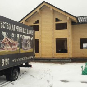 Эко-тех Этапы строительства дома "Беловежская пуща"