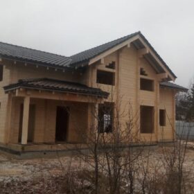 Эко-тех Этапы строительства дома "Беловежская пуща"