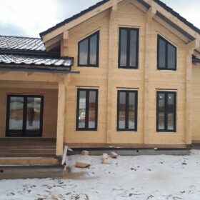 Эко-тех Этапы строительства дома "Беловежская пуща"