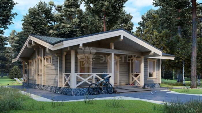 Проект дома Первомайск клееный брус