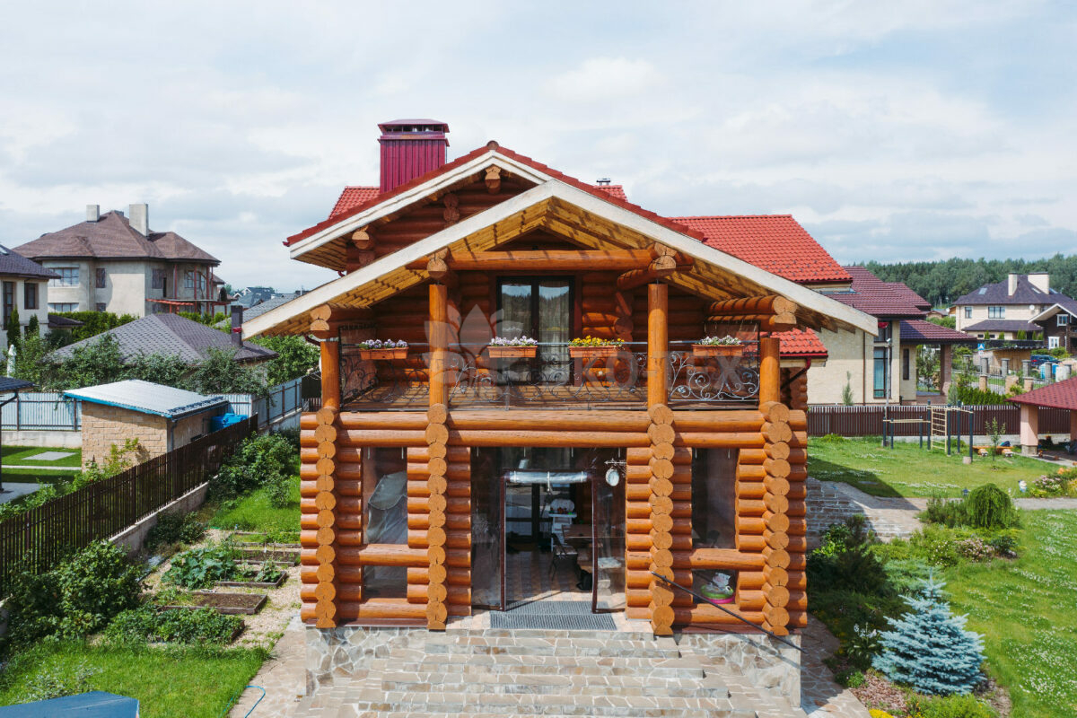 Эко-тех проект Ньютон рубленное бревно