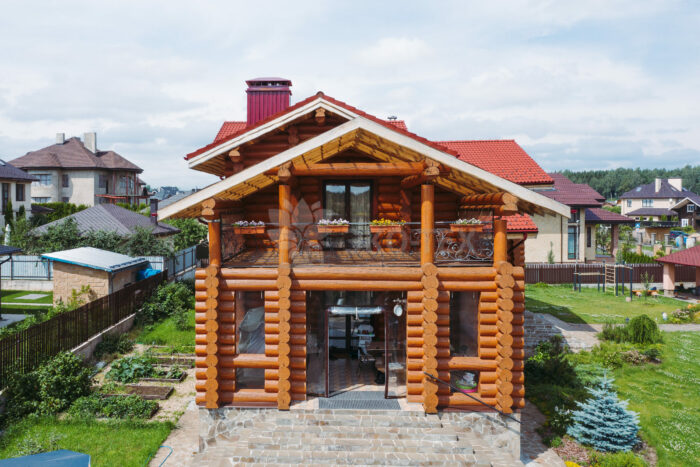 Эко-тех проект Ньютон рубленное бревно