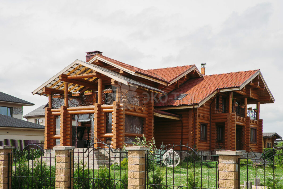 Эко-тех проект Ньютон рубленное бревно