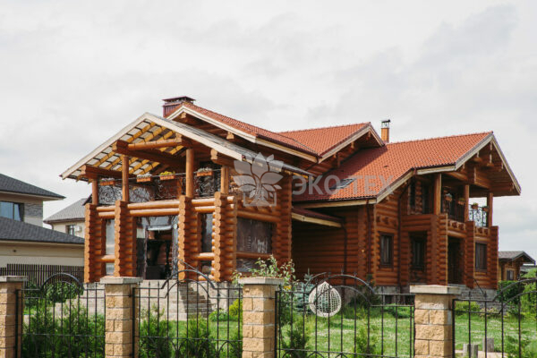 Эко-тех проект Ньютон рубленное бревно