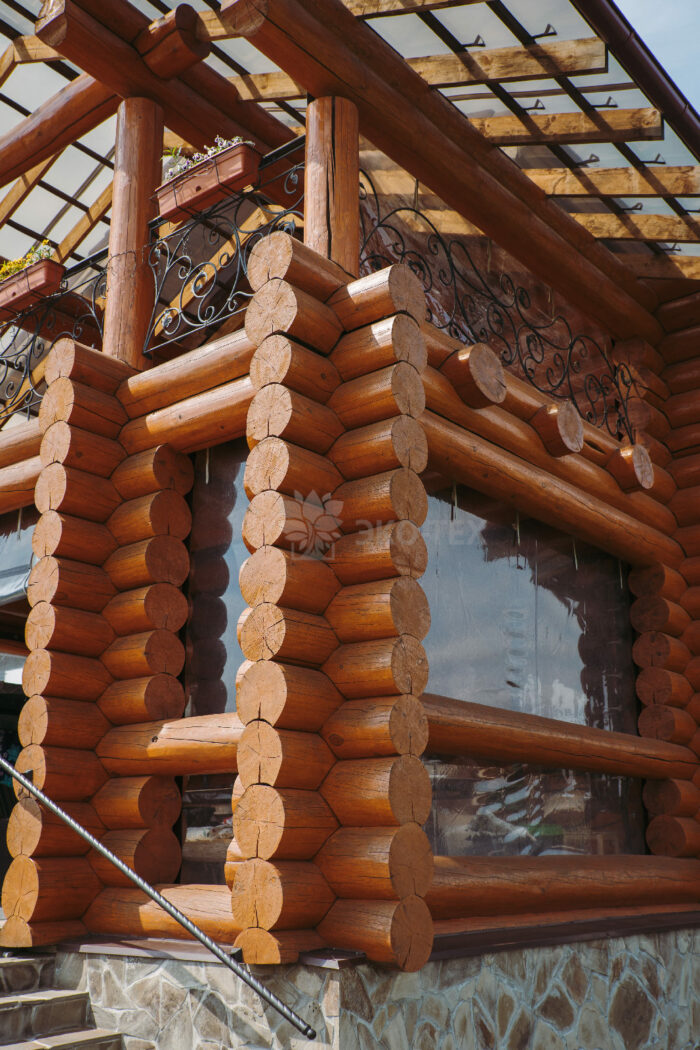 Эко-тех проект Ньютон рубленное бревно