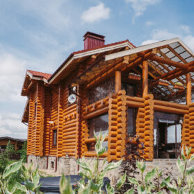 Эко-тех проект Ньютон рубленное бревно