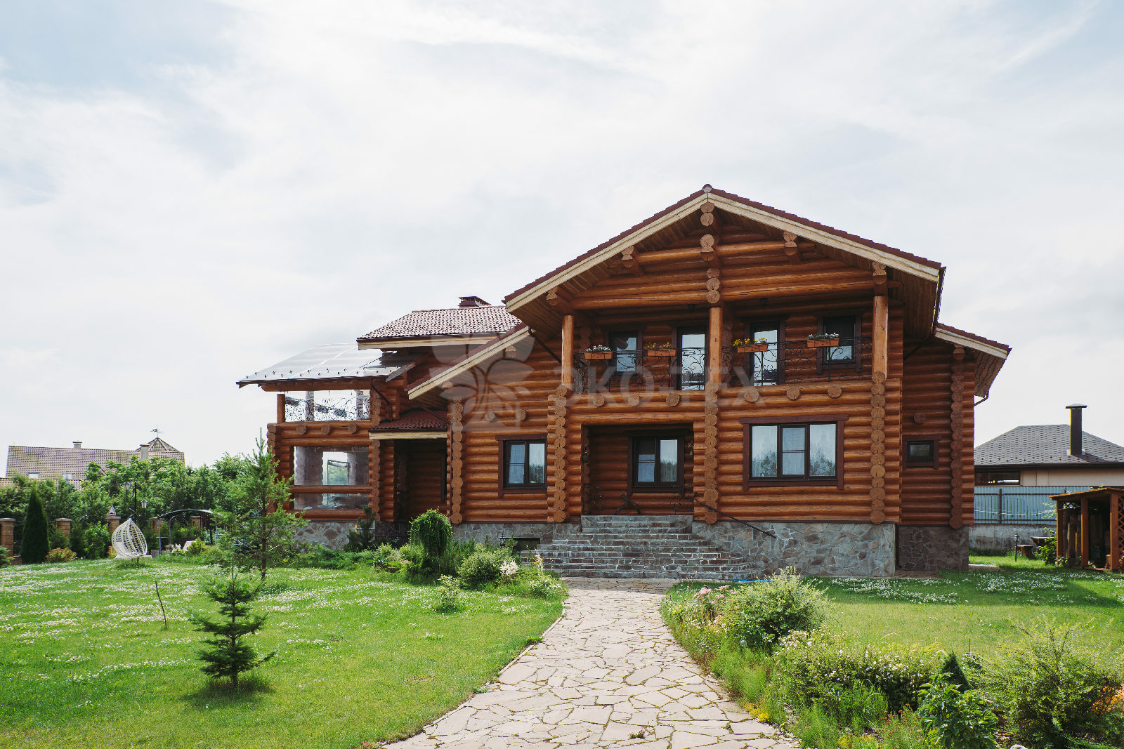 Эко-тех проект Ньютон рубленное бревно