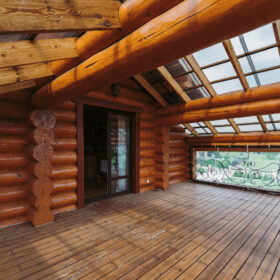 Эко-тех проект Ньютон рубленное бревно