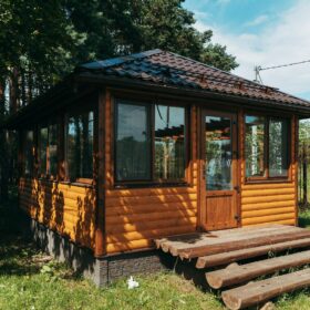 Эко-тех проект Тамерлан оцилиндрованное бревно